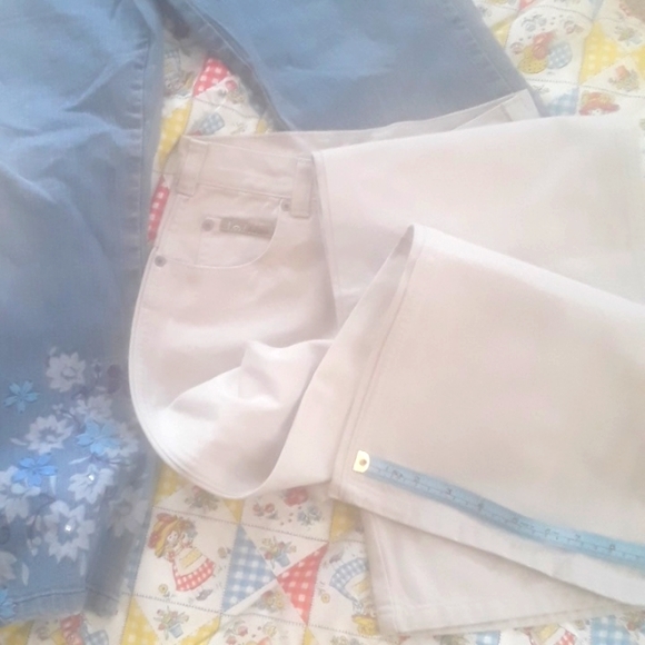 l.e.i. Kids High Waist 100% Cotton Jeans  Sz 12 Vtg - Picture 7 of 16